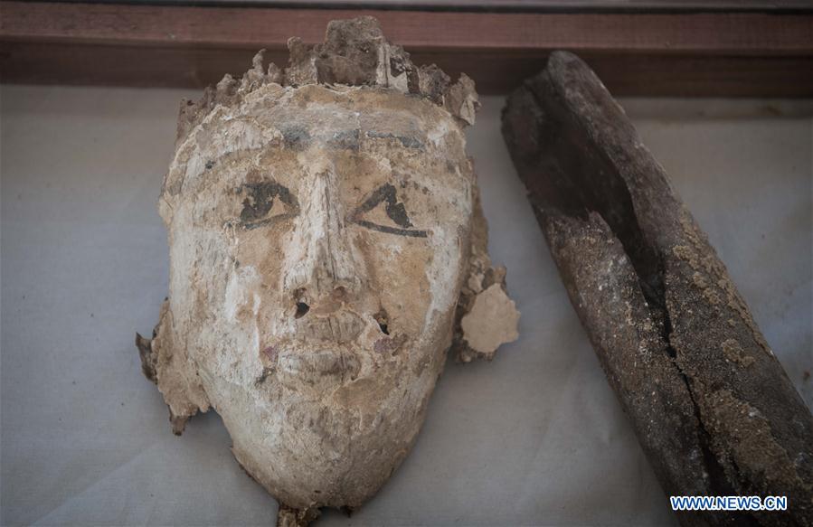 EGYPT-MINYA-ARCHEOLOGICAL DISCOVERY