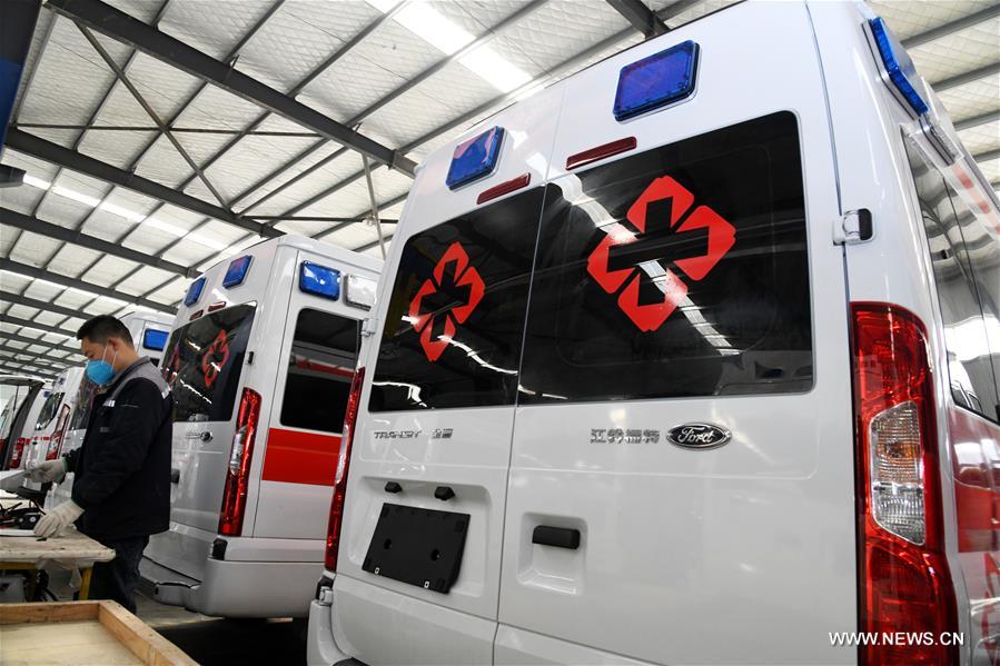 CHINA-SHANDONG-QINGDAO-AMBULANCE-PRODUCTION (CN)