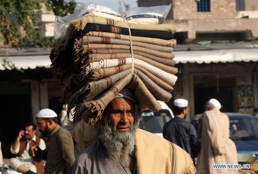 PAKISTAN-PESHAWAR-TRADITIONAL SHAWL