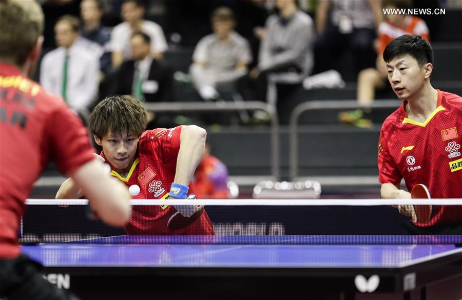 (SP)GERMANY-MAGDEBURG-TABLE TENNIS-GERMAN OPEN-MIXED DOUBLES