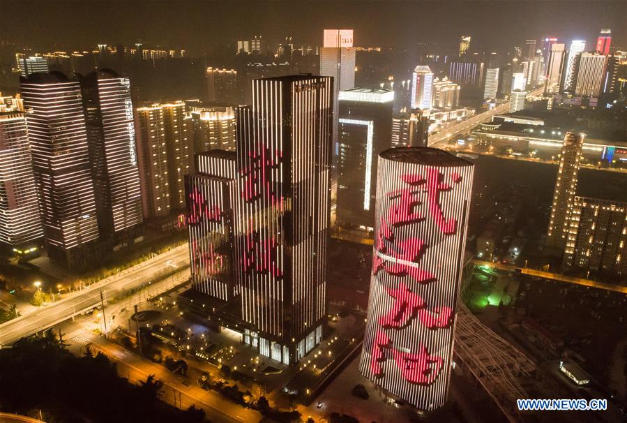 CHINA-WUHAN-LIGHT-CORONAVIRUS (CN)