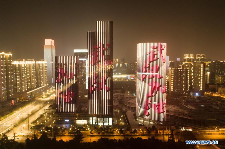CHINA-WUHAN-LIGHT-CORONAVIRUS (CN)