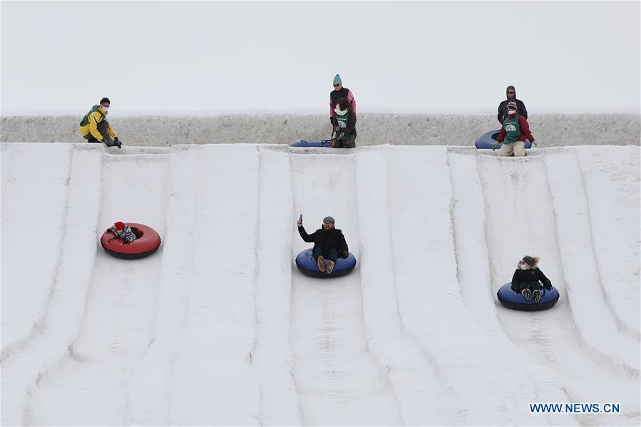 JAPAN-SAPPORO-SNOW FESTIVAL-TSUDOME SITE
