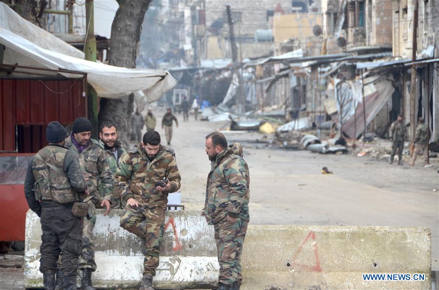 SYRIA-IDLIB-MAARAT-AL-NUMAN-DESTRUCTION