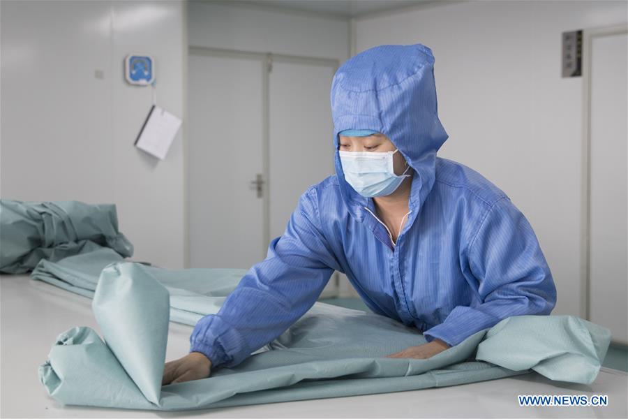 CHINA-HEILONGJIANG-PROTECTIVE SUITS-PRODUCTION (CN)