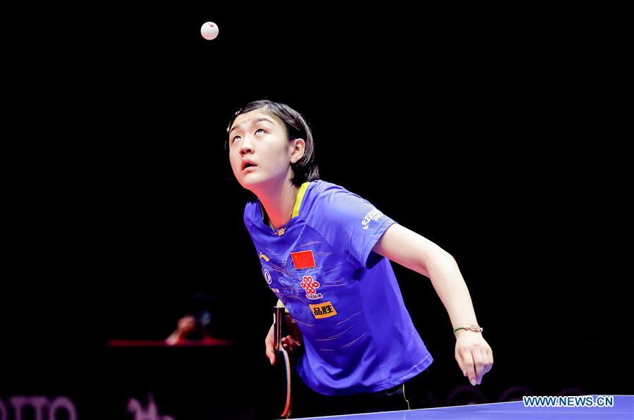 (SP)GERMANY-MAGDEBURG-TABLE TENNIS-GERMAN OPEN-WOMEN'S SINGLES