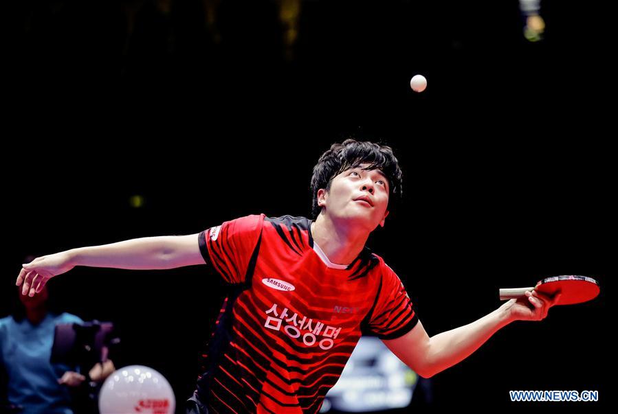 (SP)GERMANY-MAGDEBURG-TABLE TENNIS-GERMAN OPEN-MEN'S SINGLES