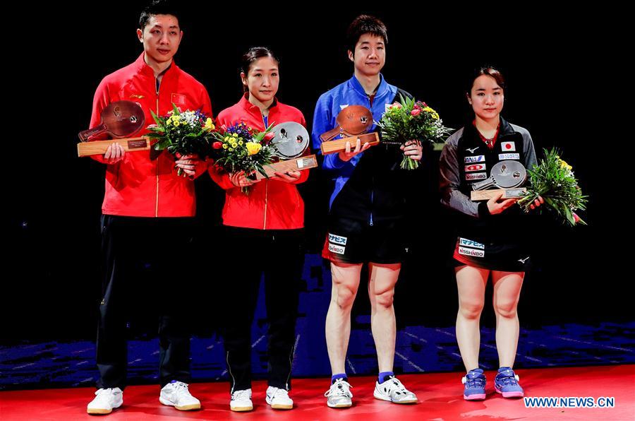 (SP)GERMANY-MAGDEBURG-TABLE TENNIS-GERMAN OPEN-MIXED DOUBLES