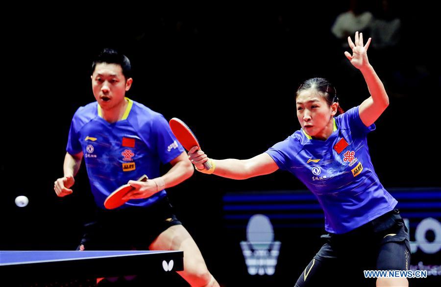 (SP)GERMANY-MAGDEBURG-TABLE TENNIS-GERMAN OPEN-MIXED DOUBLES