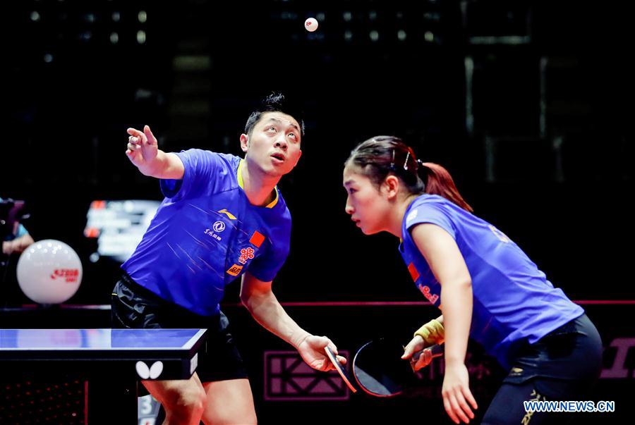 (SP)GERMANY-MAGDEBURG-TABLE TENNIS-GERMAN OPEN-MIXED DOUBLES