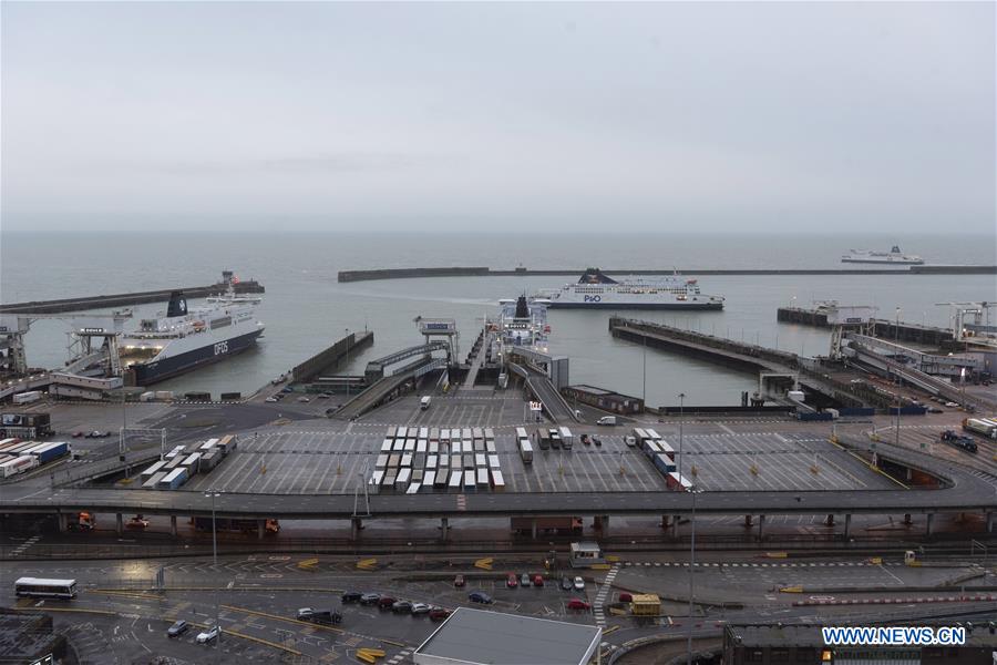 BRITAIN-DOVER-PORT-AFTER BREXIT