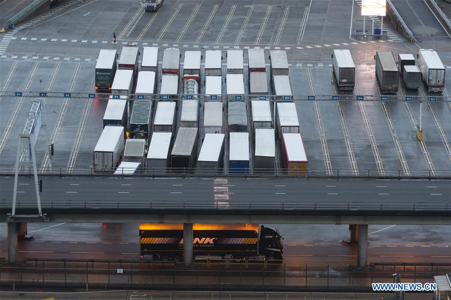 BRITAIN-DOVER-PORT-AFTER BREXIT