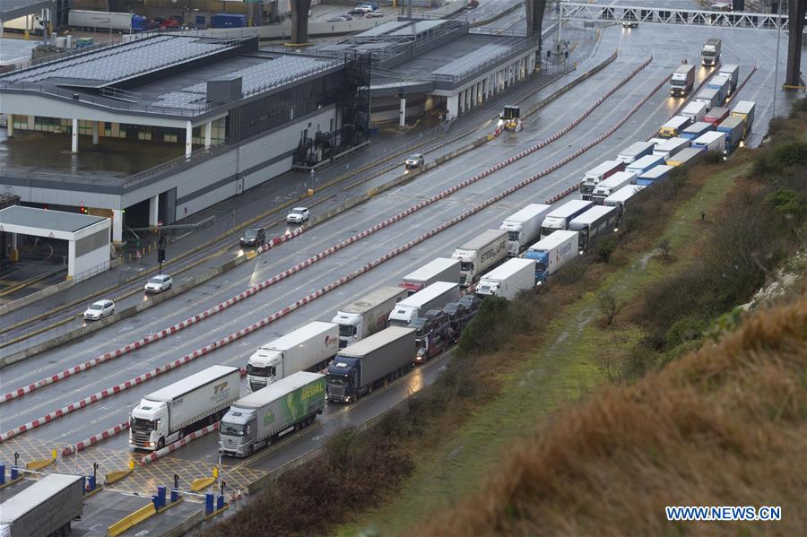 BRITAIN-DOVER-PORT-AFTER BREXIT