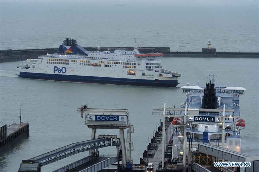 BRITAIN-DOVER-PORT-AFTER BREXIT