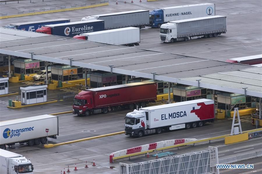 BRITAIN-DOVER-PORT-AFTER BREXIT