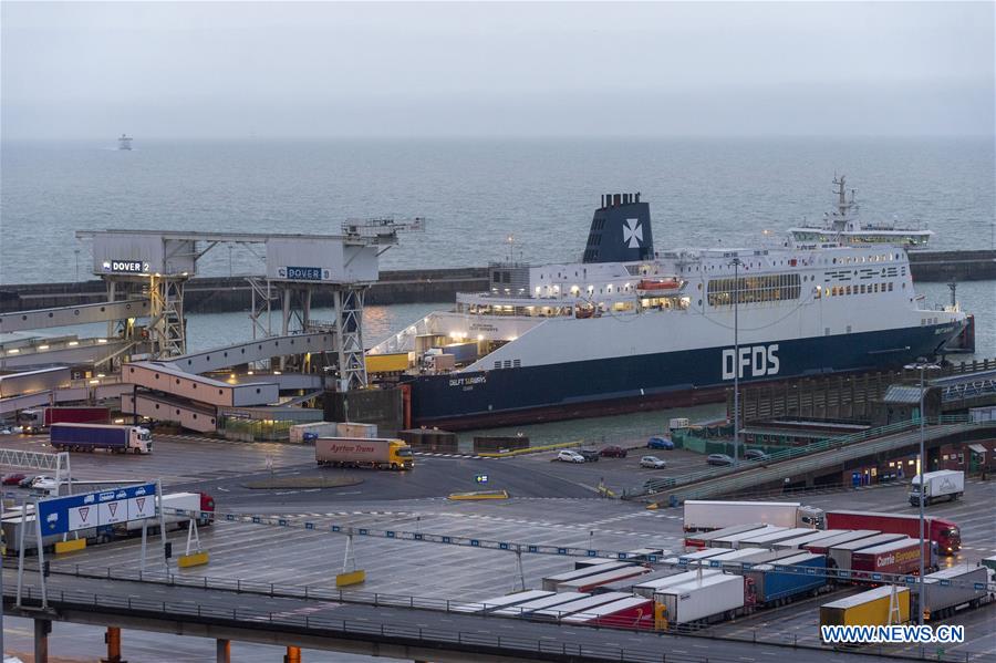 BRITAIN-DOVER-PORT-AFTER BREXIT