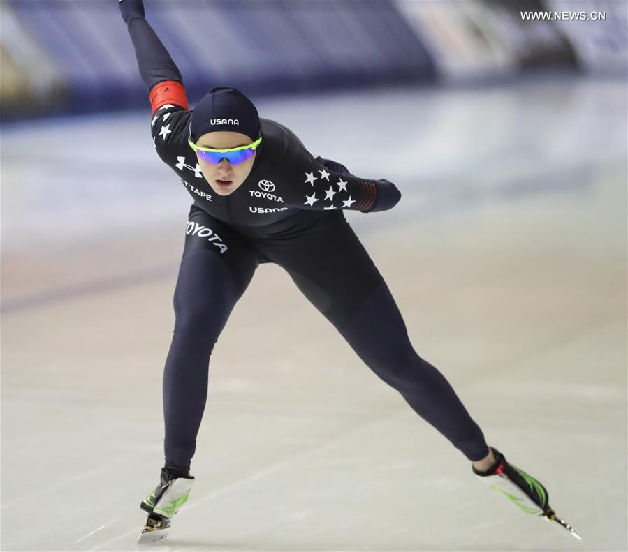 (SP)U.S.-MILWAUKEE-SPEED SKATING-FOUR CONTINENTS