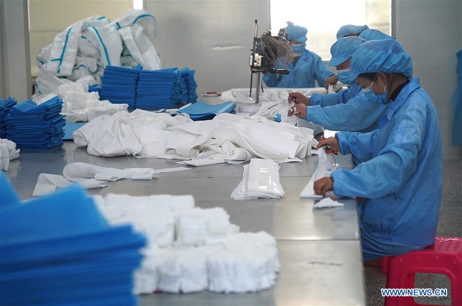 CHINA-JIANGXI-NOVEL CORONAVIRUS-PROTECTIVE EQUIPMENT-SUPPLY (CN)