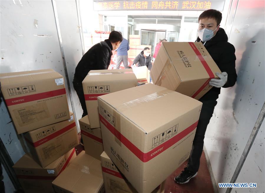 CHINA-HEBEI-QINHUANGDAO-NOVEL CORONAVIRUS-MEDICAL EQUIPMENT-SUPPLY (CN)