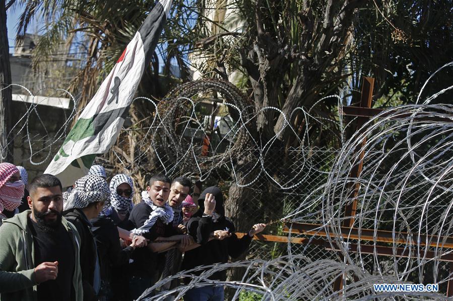 LEBANON-AWKAR-U.S.-MIDDLE EAST PEACE PLAN-PROTEST