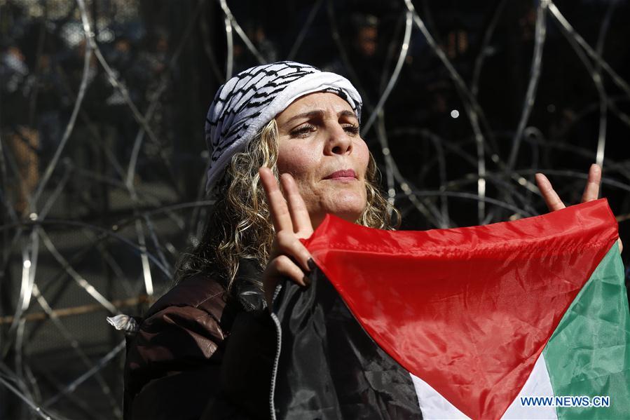 LEBANON-AWKAR-U.S.-MIDDLE EAST PEACE PLAN-PROTEST