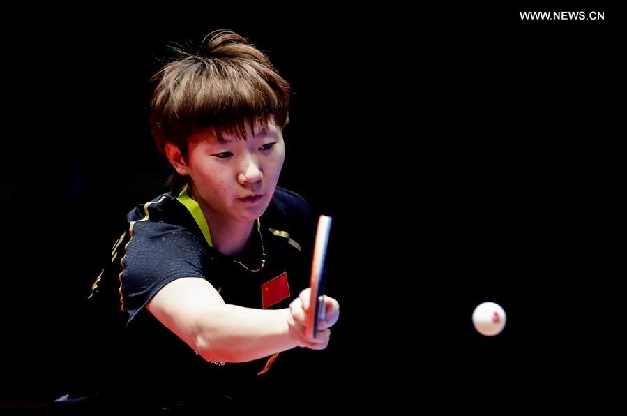 (SP)GERMANY-MAGDEBURG-TABLE TENNIS-GERMAN OPEN-WOMEN'S SINGLES