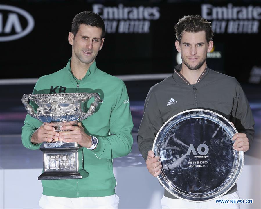 organisere skipper vedholdende Djokovic wins Australian Open in thriller final - Xinhua | English.news.cn