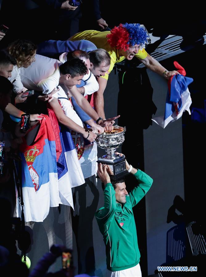 (SP)AUSTRALIA-MELBOURNE-TENNIS-AUSTRALIAN OPEN-MEN'S SINGLES FINAL