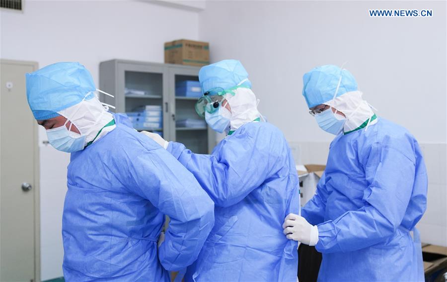 CHINA-FUJIAN-CORONAVIRUS-HOSPITAL-MEDICAL WORKERS (CN)