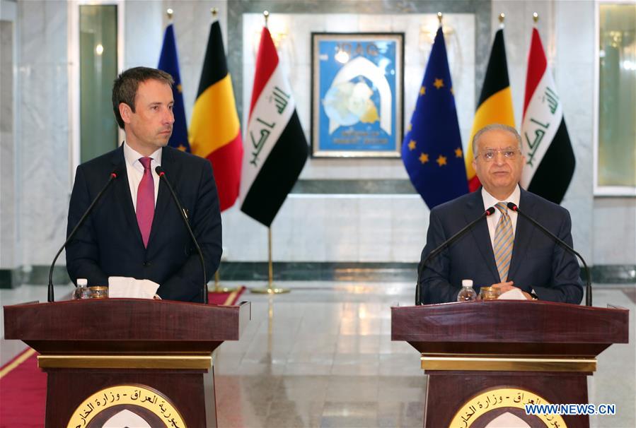  IRAQ-BAGHDAD-BELGIUM-FM-VISIT