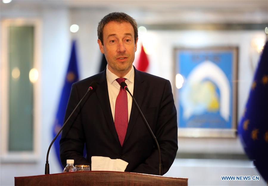 IRAQ-BAGHDAD-BELGIUM-FM-VISIT