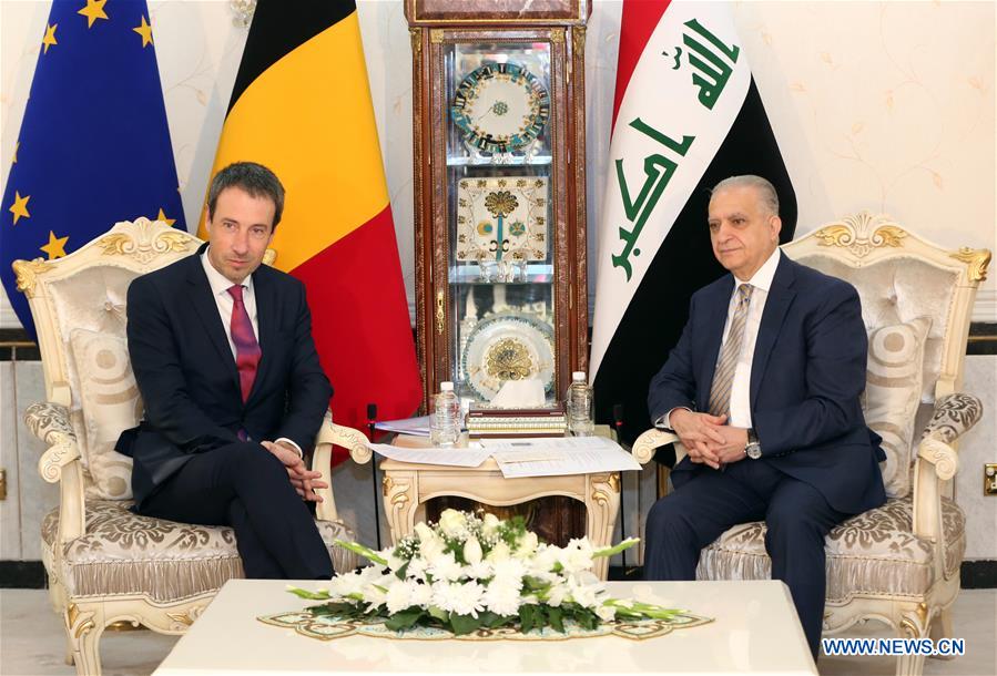  IRAQ-BAGHDAD-BELGIUM-FM-VISIT