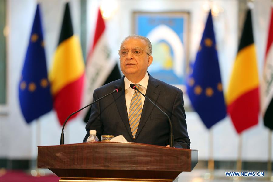  IRAQ-BAGHDAD-BELGIUM-FM-VISIT