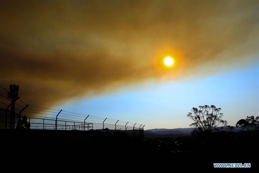 AUSTRALIA-CANBERRA-BUSHFIRE-STATE OF EMERGENCY