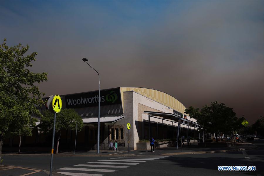 AUSTRALIA-CANBERRA-BUSHFIRE-STATE OF EMERGENCY