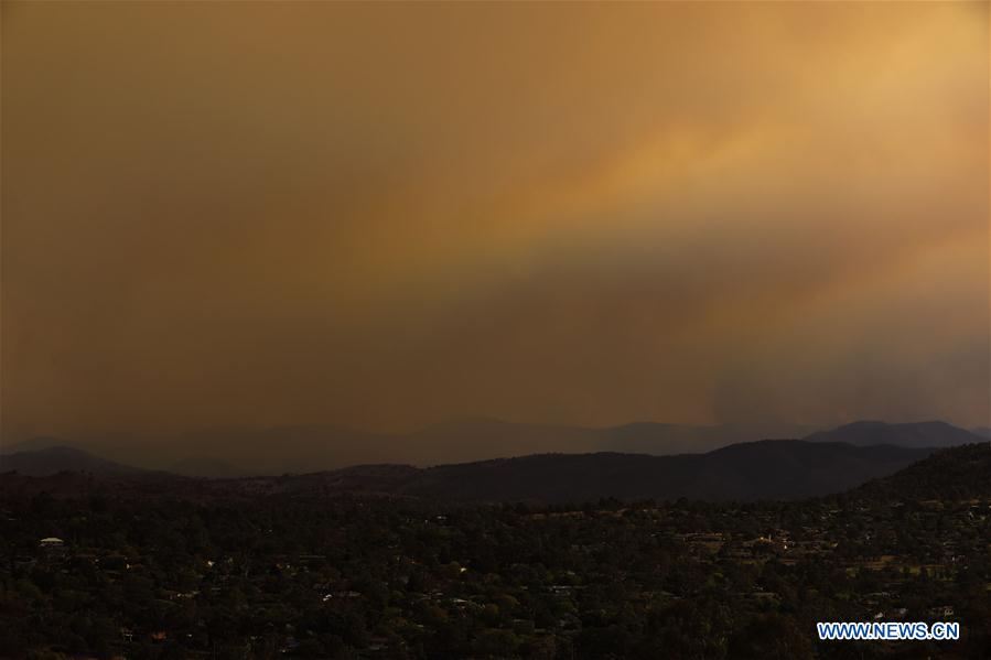 AUSTRALIA-CANBERRA-BUSHFIRE-STATE OF EMERGENCY
