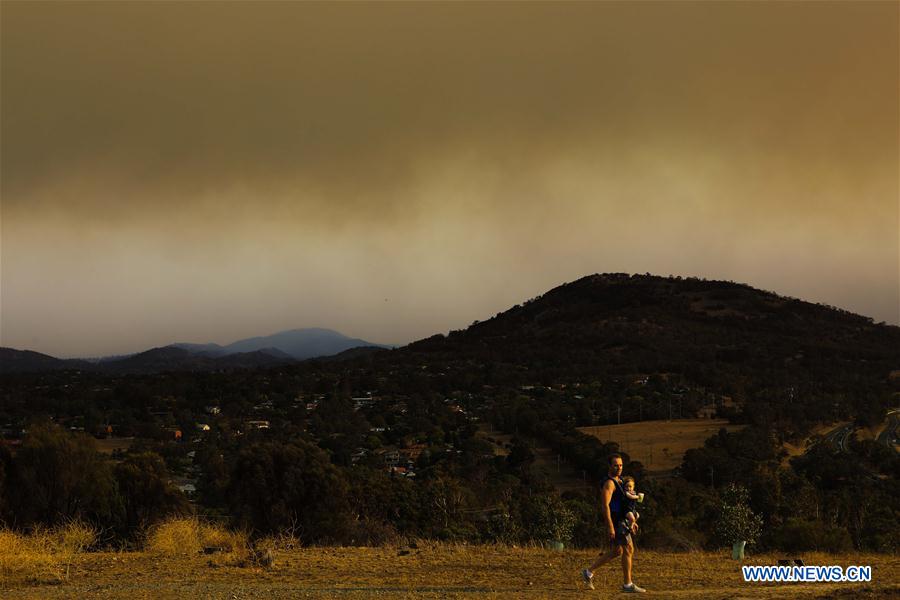 AUSTRALIA-CANBERRA-BUSHFIRE-STATE OF EMERGENCY