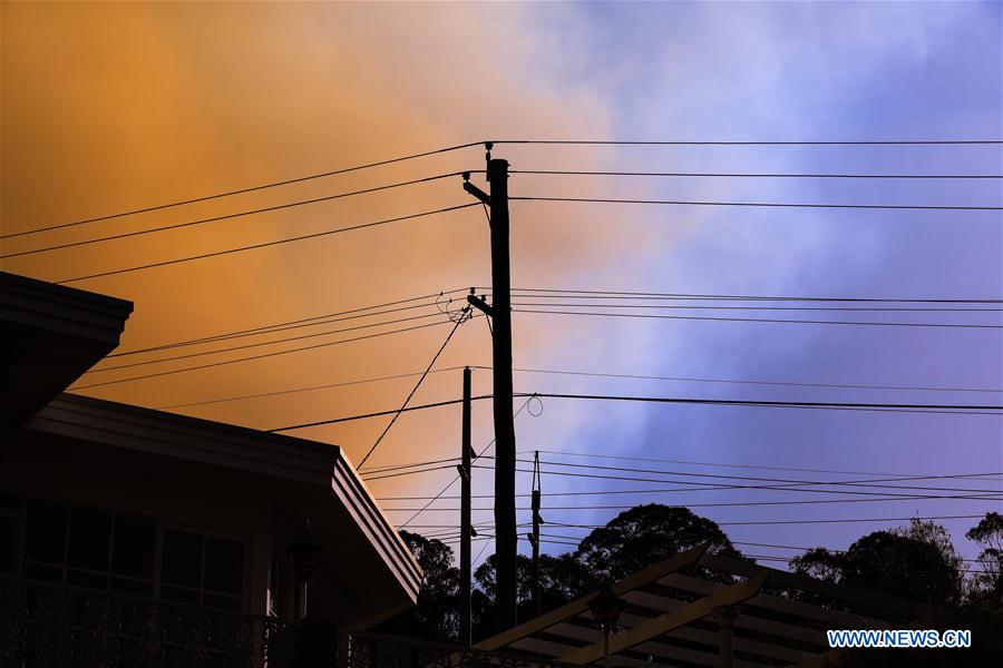 AUSTRALIA-CANBERRA-BUSHFIRE-STATE OF EMERGENCY