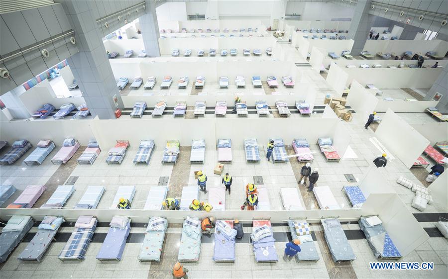 CHINA-HUBEI-WUHAN-CORONAVIRUS-TEMPORARY HOSPITAL (CN)