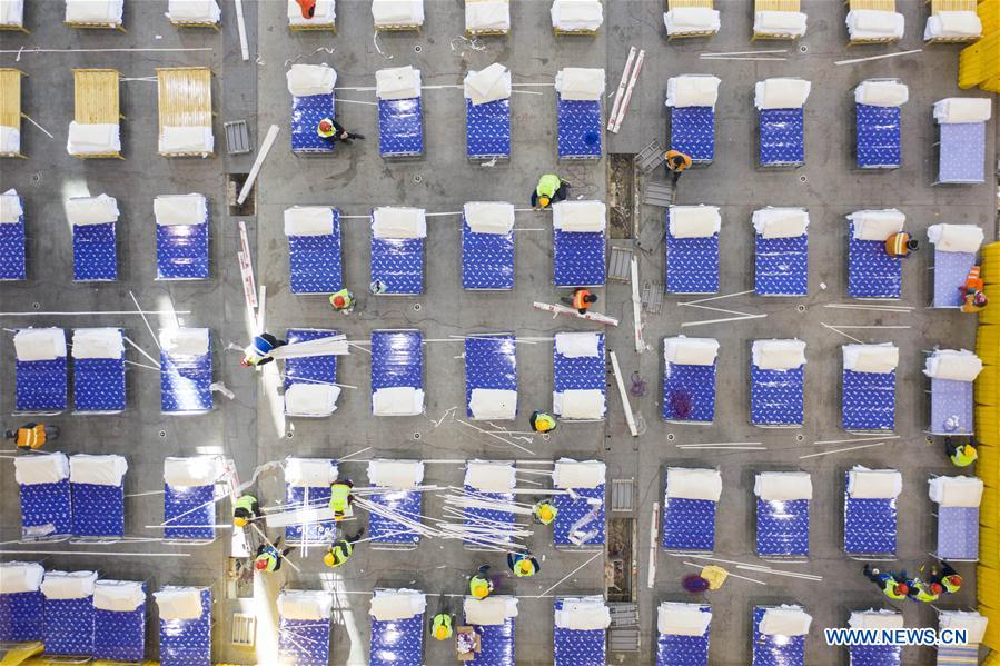 CHINA-HUBEI-WUHAN-CORONAVIRUS-TEMPORARY HOSPITAL (CN)