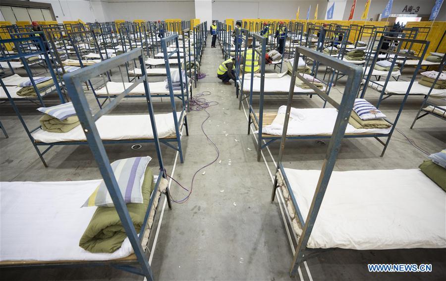 CHINA-HUBEI-WUHAN-CORONAVIRUS-TEMPORARY HOSPITAL (CN)