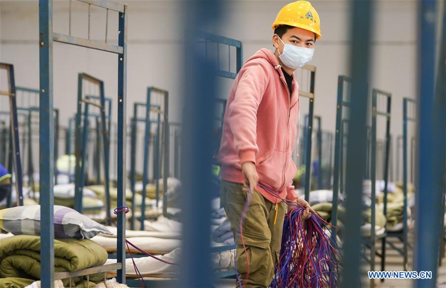 CHINA-HUBEI-WUHAN-CORONAVIRUS-TEMPORARY HOSPITAL (CN)