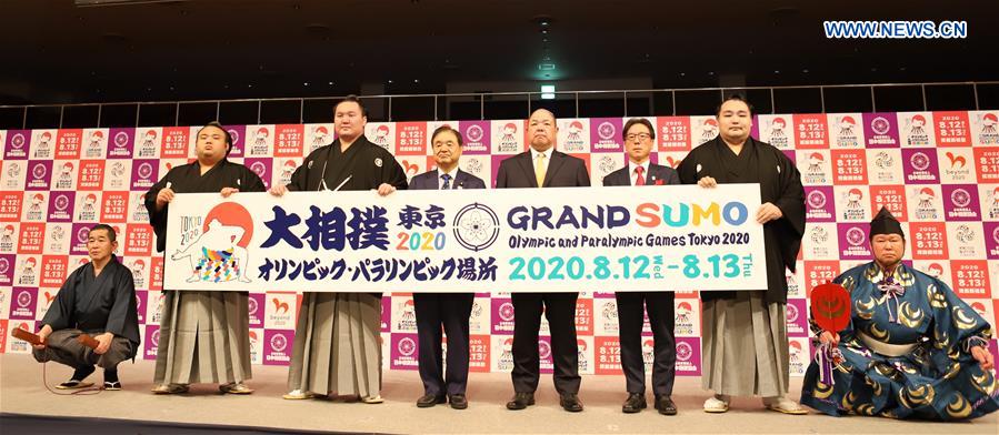 (SP)JAPAN-TOKYO-SUMO TOURNAMENT-PRESS CONFERENCE