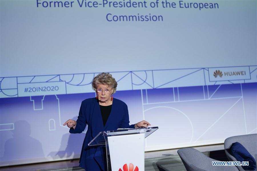 BELGIUM-BRUSSELS-HUAWEI-5G MANUFACTURING BASES