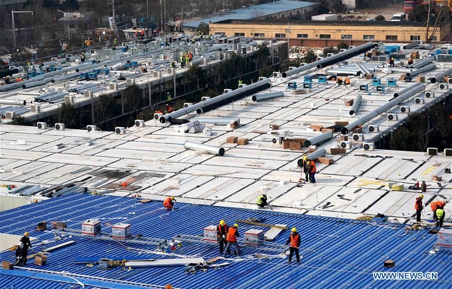 CHINA-HENAN-ZHENGZHOU-NOVEL CORONAVIRUS-INFECTIOUS DISEASE HOSPITAL-CLOSE TO DELIVERY (CN)