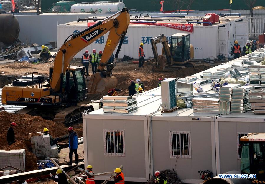 CHINA-HENAN-ZHENGZHOU-NOVEL CORONAVIRUS-INFECTIOUS DISEASE HOSPITAL-CLOSE TO DELIVERY (CN)