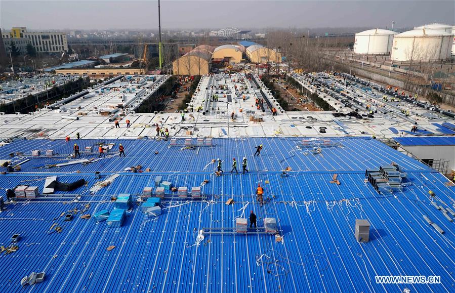 CHINA-HENAN-ZHENGZHOU-NOVEL CORONAVIRUS-INFECTIOUS DISEASE HOSPITAL-CLOSE TO DELIVERY (CN)