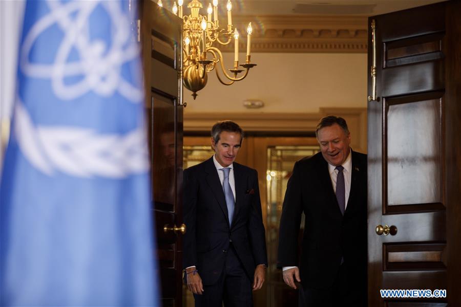 U.S.-WASHINGTON D.C.-POMPEO-IAEA-DIRECTOR GENERAL-MEETING