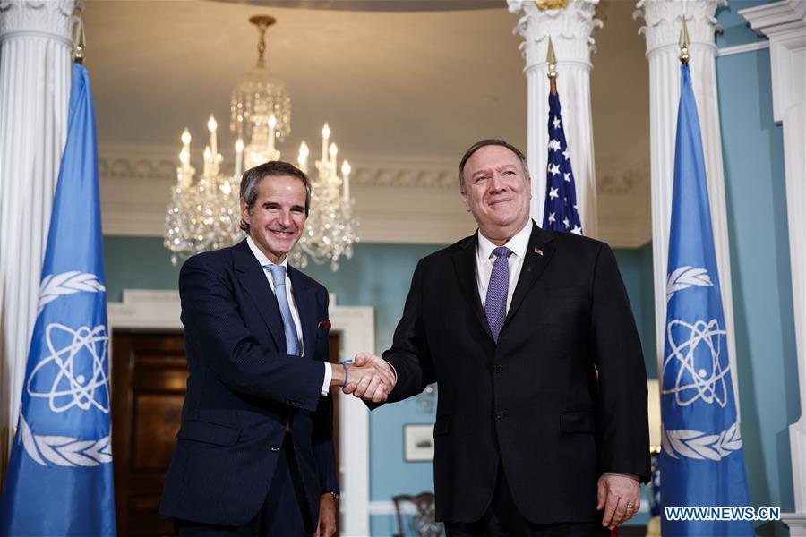 U.S.-WASHINGTON D.C.-POMPEO-IAEA-DIRECTOR GENERAL-MEETING
