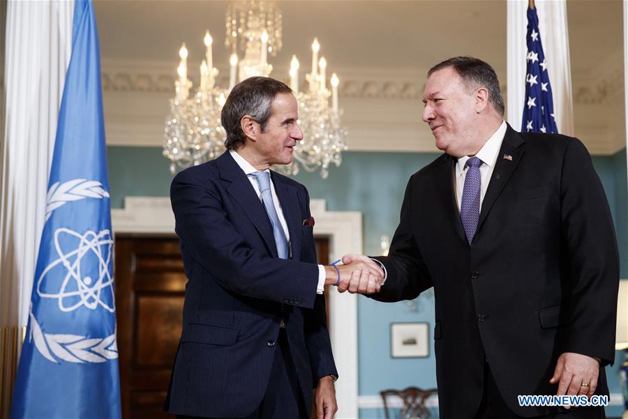 U.S.-WASHINGTON D.C.-POMPEO-IAEA-DIRECTOR GENERAL-MEETING